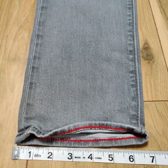 Diesel Jeans Gray Mens TAG 32 x 32 (34X30) Buster Grey Stretch Reg Slim Tapered - Picture 12 of 16